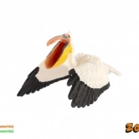Figurină din plastic pelican – model realist de pelican nord‑american 9 cm