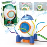 Stropitoare/aspersor de grădină tip rachetă 2în1 WOOPIE – fântână pentru copii