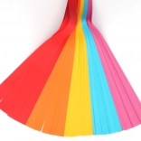 Set de fâșii de hârtie colorate pentru împletit și creații 250 buc