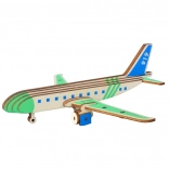 Puzzle 3D din lemn Avion de transport