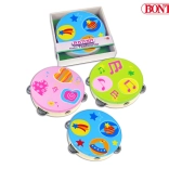 Tamburină din lemn Bontempi 18 cm