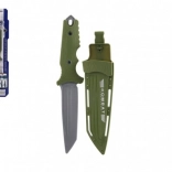 Cuțit militar pentru copii cu teacă din plastic