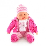 Păpușă bebelușă mare cu sunete și corp moale