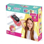 Pietricele strălucitoare cu aplicator pentru păr și decorațiuni