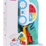 Mașinuță interactivă cu cheițe pentru cei mici