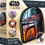 Puzzle din lemn STAR WARS THE MANDALORIAN – 160 de piese
