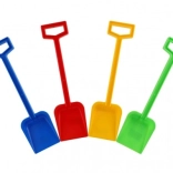 Lopățică de plastic pentru copii, 44 cm – mix de culori