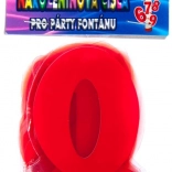 Cifre aniversare pentru fântână de petrecere