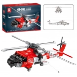 Set construcție elicopter pentru salvare HH-60J Jayhawk 1137 buc
