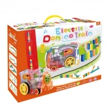 Locomotivă cu set de domino