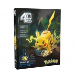 puzzle 4d build pokémon pikachu construcție 3d