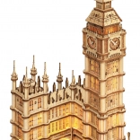 ROBOTIME puzzle 3D din lemn Big Ben – turn cu ceas luminos