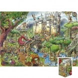 Puzzle Basme 1500 piese HEYE