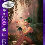 Puzzle cu cristale Swarovski Pădurea zânelor, 1000 de piese – M.I.C.