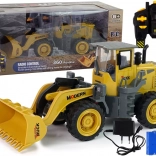 Încărcător mare de construcții controlat de la distanță cu lumini LED