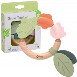 Zornăitoare din lemn și inel de dentiție 2în1 Classic World