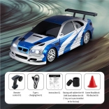 Mașinuță RC pentru drift 1:43 albastră cu accesorii