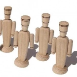 Ceeda Cavity soldăţel din lemn