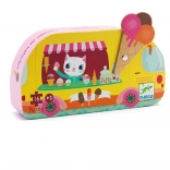 Puzzle Înghețată în Mișcare - DJECO - 16 piese