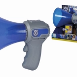 Megafon de jucărie pentru copii, de poliție, cu sirenă și schimbare de voce, 16 cm