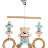 Mini bară de activități din lemn Hess Ursuleț