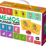 Pexeso Classic Plus Animăluțe în mișcare 3‑în‑1