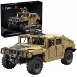 Set de construcție CaDA vehicul off-road HUMVEE 53 cm – off-road militar, 3935 piese