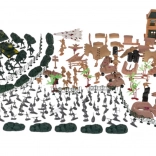 Set mare de soldăței și vehicule militare (400 de piese)