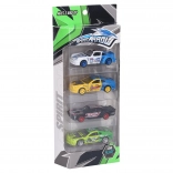 Set de mașinuțe metalice 4 buc 7 cm