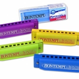 muzicuță bontempi 10 găuri – colorată pentru școală