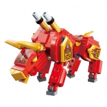 Set de construcție taur robotic Qman Flaming Bull