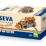Set de construcție Seva Technik în oraș, 956 piese