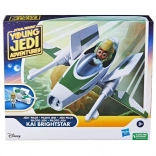 Star Wars Young Jedi Adventures – nava spațială a lui Kai Brightstar cu figurină
