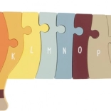 Puzzle alfabet din lemn teckel SMALL FOOT