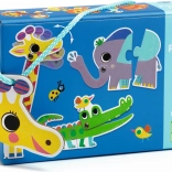 Puzzle Duo DJECO Animale