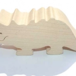 Animăluț din lemn triceratops