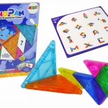 Puzzle Tangram Magnetic pentru Copii