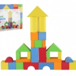 Set de construcție colorat din spumă pentru copii