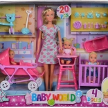 Păpușa Steffi, copii în camera copiilor