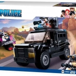 Sluban vehicul SWAT de poliție cu quad și figurine