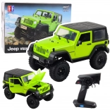 mașină RC off-road JEEP Wrangler rock crawler 1:14 – verde