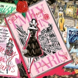 Puzzle Emily in Paris: revistă de modă 1000 piese