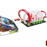 Pistă auto Bburago GoGears Extreme cu 6 loop-uri și rampă