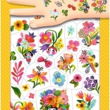 Tatuaje acuarelă flori