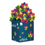 Vilac morișcă de vânt colorată pentru grădină și ghiveci