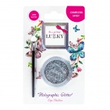 Farduri de ochi gel cu sclipici holografic și pensulă Lukky