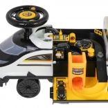 Locomotivă de pompieri interactivă de împins