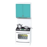 Bucătărie pentru copii cu efecte, 10 × 8 × 32 cm