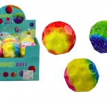 Minge colorată cu lumini pentru joacă și exersare cu adâncituri 9,5cm