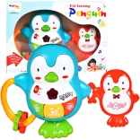 Pinguin muzical – zornăitoare cu lumini și sunete